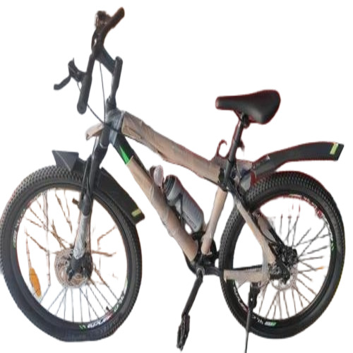 Hero Men Attitude 26t Bicycle - Stainless Steel, 26 Inch, Steel Rim | Rigid Suspension, Polished, Fine Finished, Smooth Single Speed