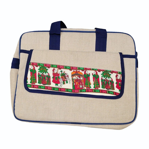 Jute Or Canvas Laptop Bag - Color: All