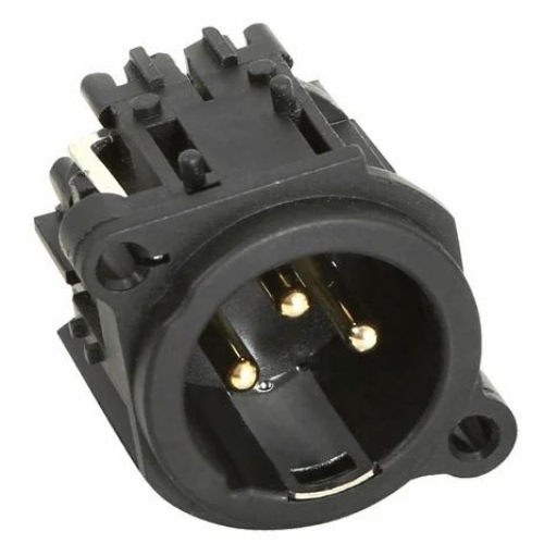 Mmj 026 Pa Xlr Connector - PVC, Black, Optical Fiber Cable | Electronic Use, Standard Conductor, Durable, Long Lasting