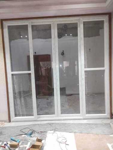 Upvc Sliding Door - Customized Size, White | Interior Residential Sliding, Finished Surface, Stylish New