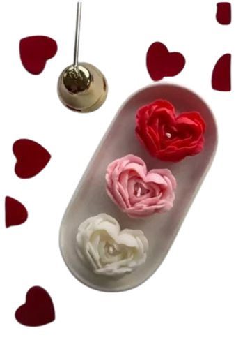 Valentine Heart Shaped Candles