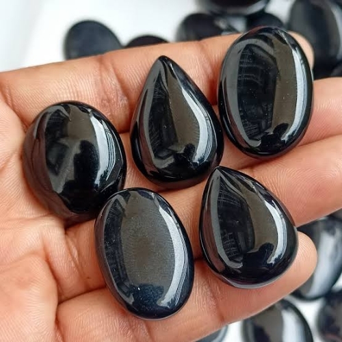 Black Onyx Stone - Natural Onyx Stone, Standard Size, Black Color | Eco Friendly, A Grade, New Condition, Stylish