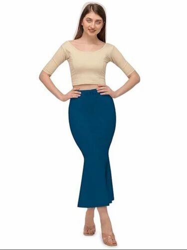 Blue Saree Shaper Petticoat For Women - Feature: Light Weight