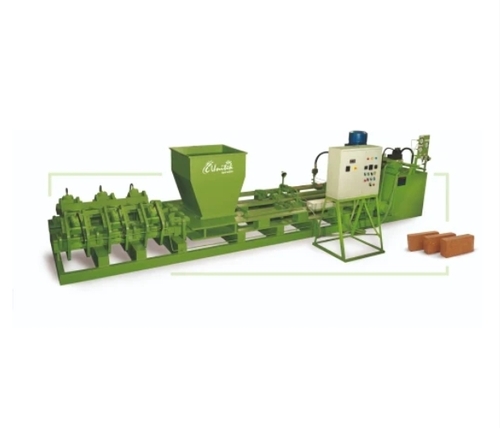 Coir Pith Compacting Machine 650gms - Stainless Steel, Green, 220V | Automatic, Energy Efficient, Durable, Adjustable Block Size, User Friendly
