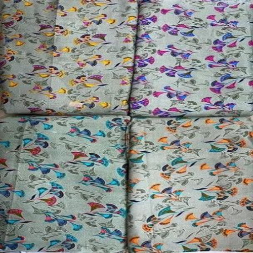 Elegant Printed Rayon Fabric - Rayon Material, Multicolor, Printed Pattern, Quick Dry, Lightweight, Crease-Resistant