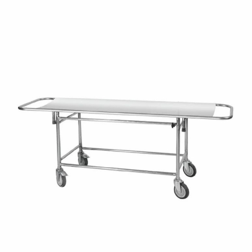 Hospital Trolley - Stainless Steel, Standard Size, Silver | Durable, Eco-Friendly, Foldable, Long Lasting