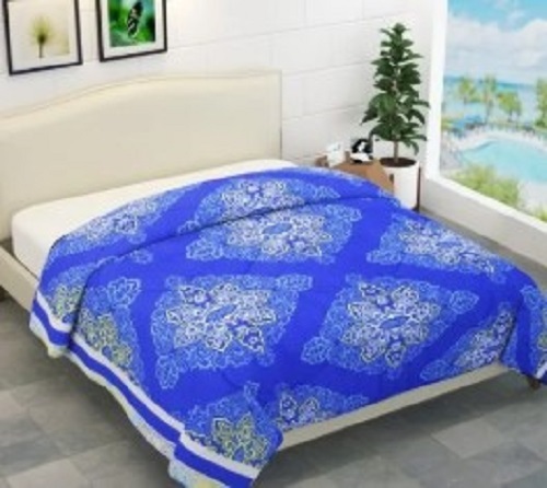 Microfiber Ac Quilts - Microfiber Fabric Full Size Printed | Lightweight Soft Outer Fabric Luxurious Feel for Winter Weather