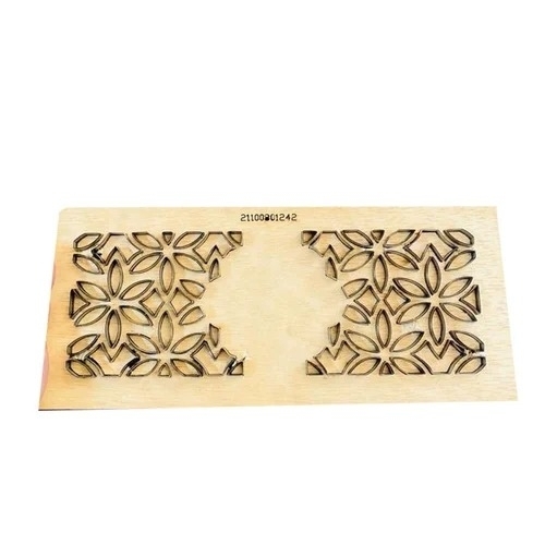 Teak Wood Shadi Card Cutting Die