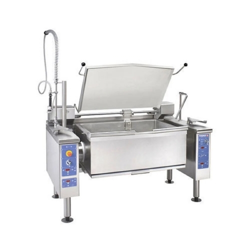 Tilting Bratt Pan - Stainless Steel, Silver | Durable, New, 2 Years Warranty
