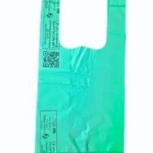 20*25 Garbage Bag - Cornstarch Material 8x10 Inches Multicolor | Offset Print W Cut Handle Flexible Packaging