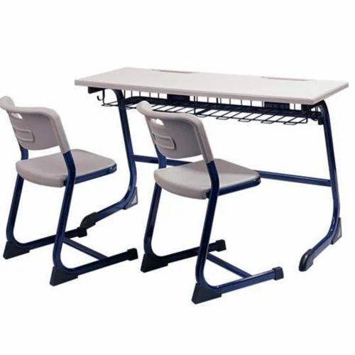 Ergonomic Desk Combo For Double Student