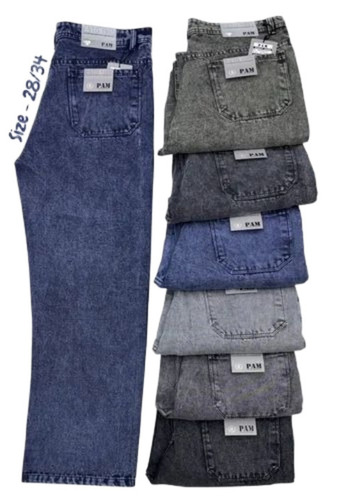 Men Denim Jeans - Denim, Ankle Length, Multi-Color, Breathable, Anti Wrinkle, Quick Dry, Machine Washable