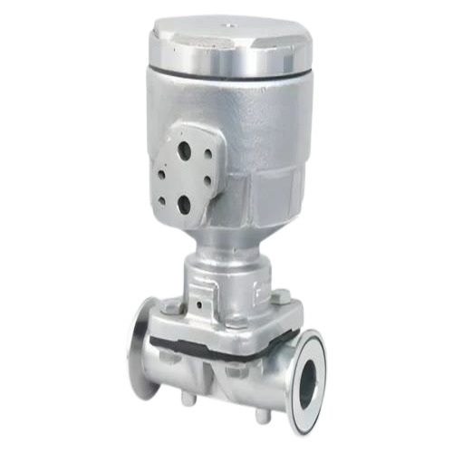 Pharma Diaphragm Valve - Stainless Steel CF8M, 1/2 Inch, Multicolor | Automatic, Triclover End, Industrial Use