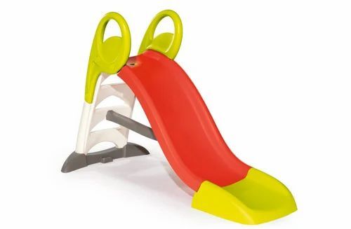 Playground Slide - Plastic Standard Size, Multicolor | Manual Operation, Eco Friendly, Durable, Comfortable