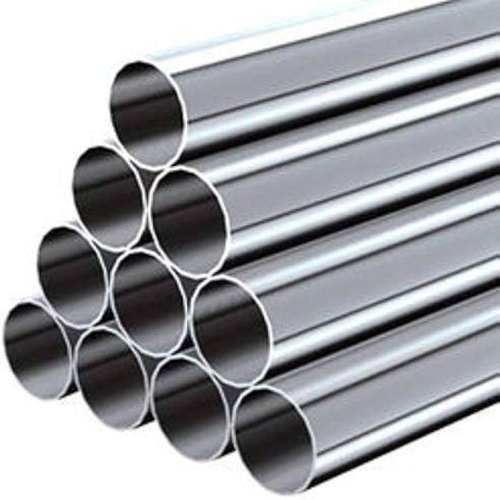 Stainless Steel Round Pipe - Stainless Steel 304, Silver | Corrosion Resistant, Durable, Long Lasting