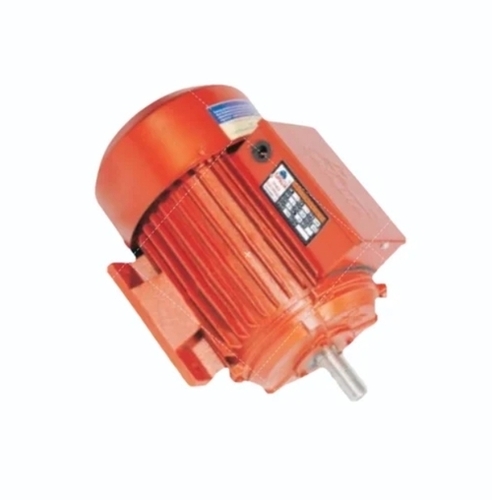 1.5 Hp Single Phase Electric Motor - Orange, 50 Hertz, 220 Volt | High Efficiency, Low Noise, Thermal Protection, Energy Efficient