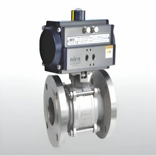 3 Piece Design Ball Valve - Color: Silver