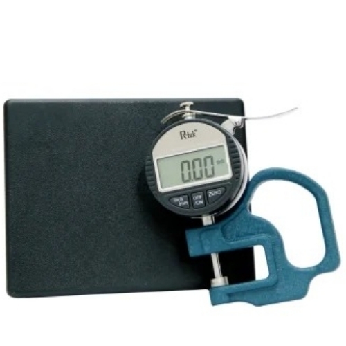 Digital Thickness Gauge Dial Type - Stainless Steel 0-10mm Range 0.01mm Accuracy | Multicolor Industrial Use