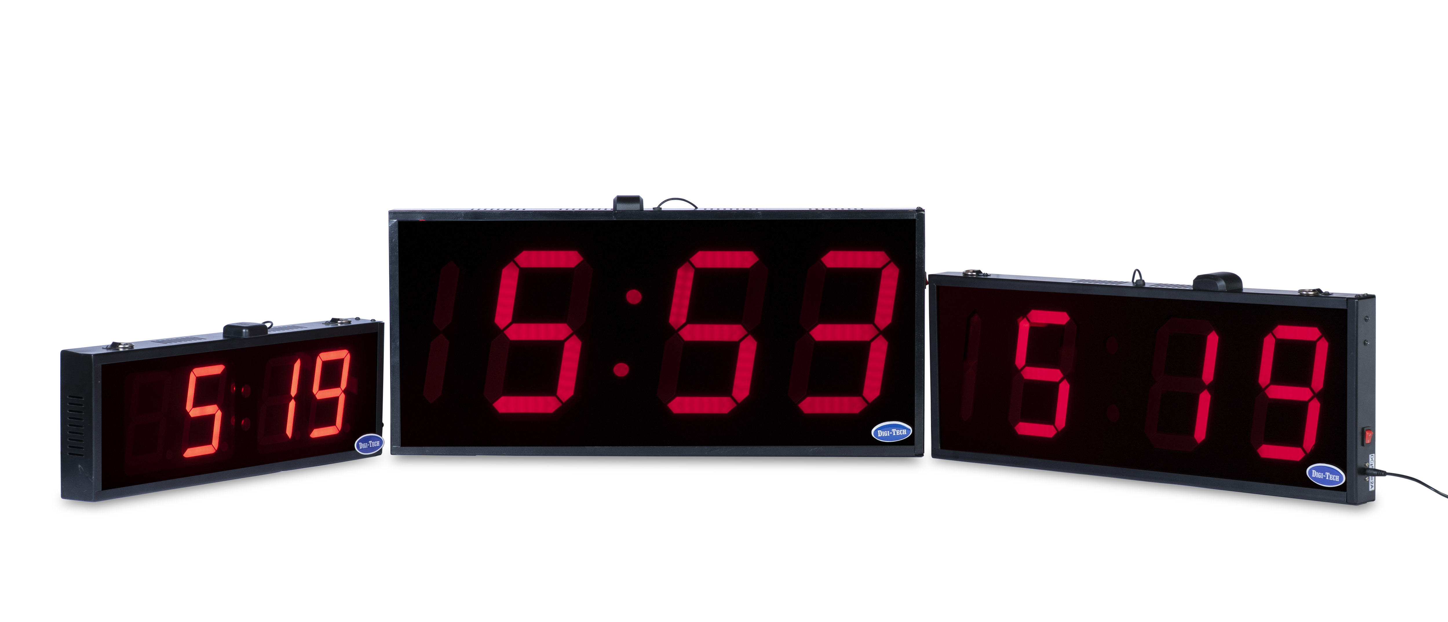 Gps Clock - Color: Red