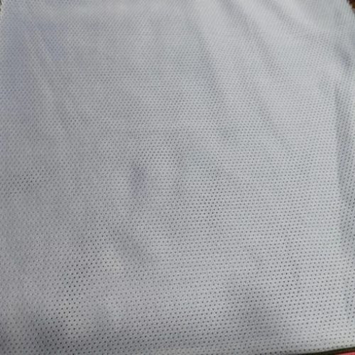 Gray Plain Polyester Fabric