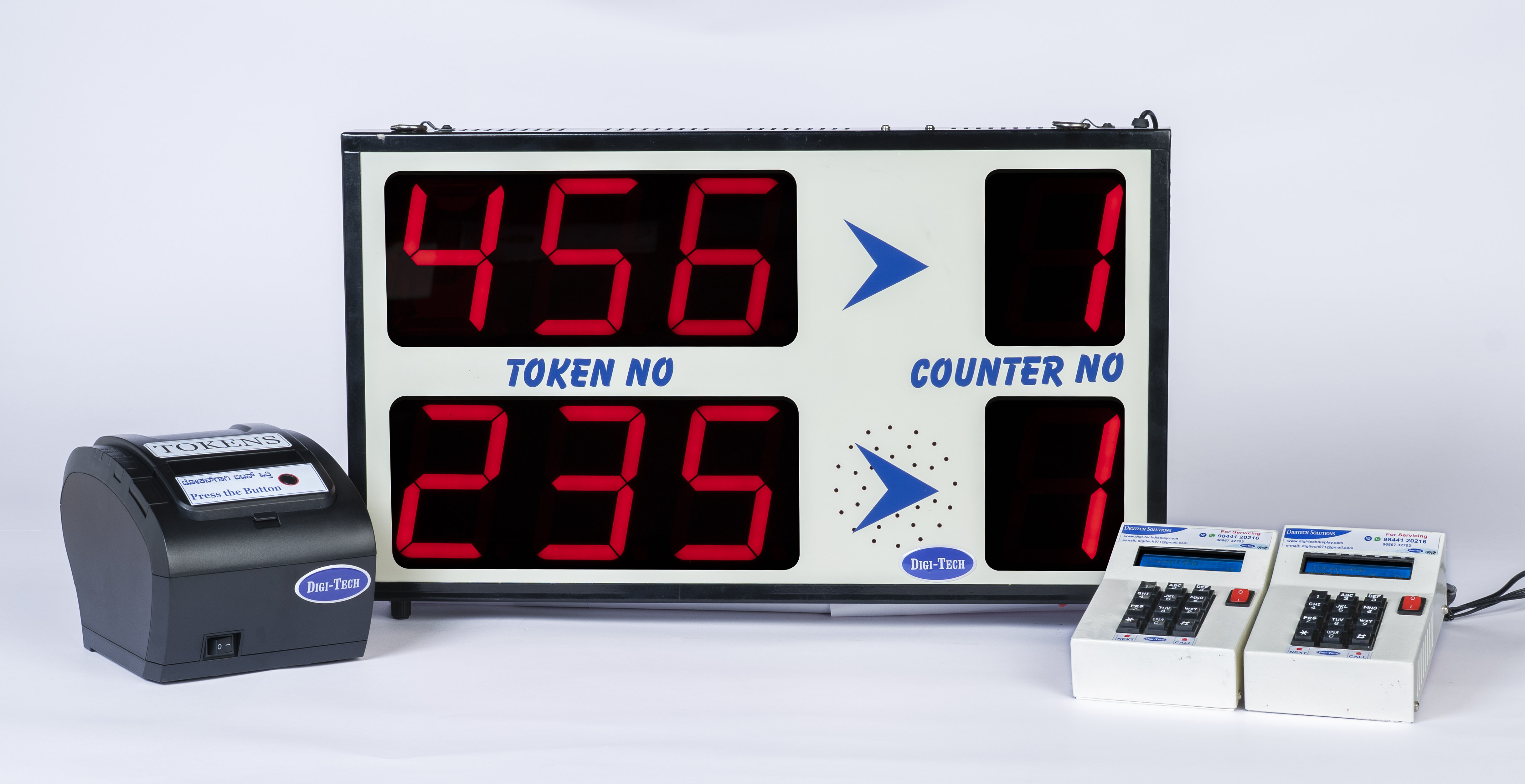 Intelligent Queue Management System - Warranty: 1 Year