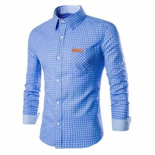 Men Full Sleeves Cotton Shirt