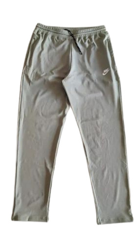 Men Grey Track Pant - Poly Cotton, Regular Fit, Grey | Quick Dry, Comfortable Fit, Elegant Design