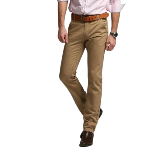 Mens Formal Trouser - Cotton Slim Fit Brown | Anti Pilling Breathable Quick Dry Double Pockets