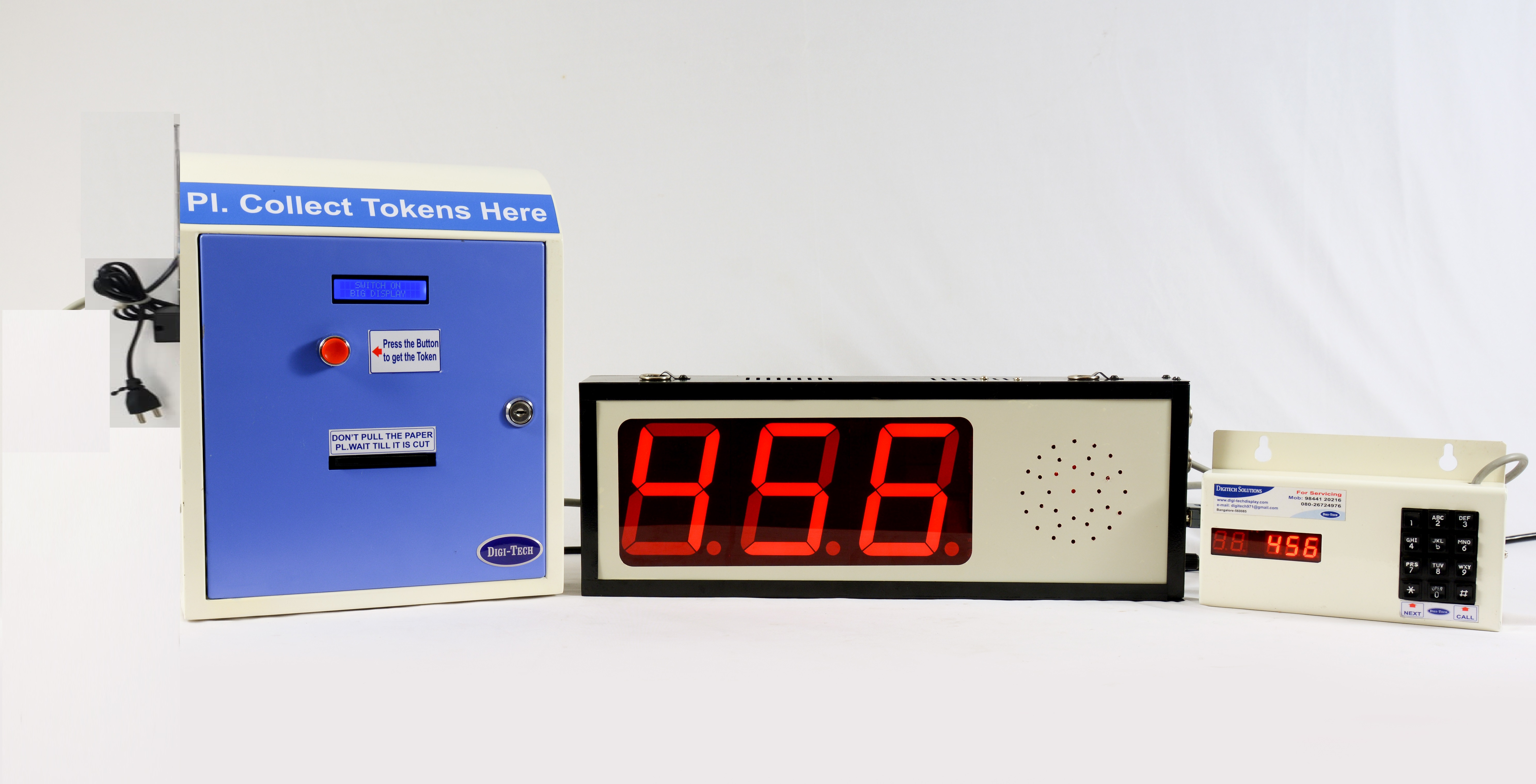 Patient Calling Systems With A Token Dispenser