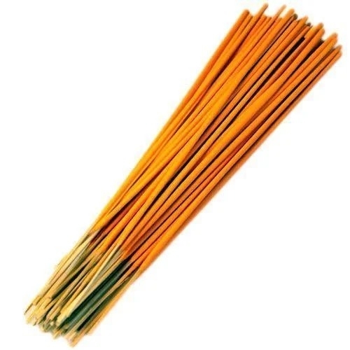 Sandalwood Incense Stick - Bamboo Charcoal, 24 cm, Black/Brown | Eco-Friendly, Straight, Aromatic, Religious Use