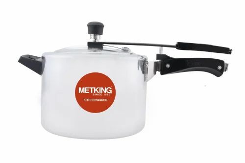 Silver Aluminium Pressure Cooker