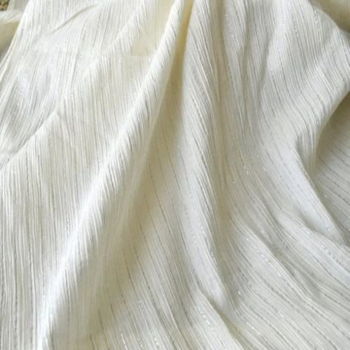 White Rayon Fabrics - Grade A Rayon, White, 40s Yarn Count, Anti-Wrinkle, Quick Dry, Tear-Resistant