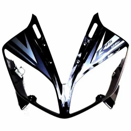 Yamaha R15 Motorcycle Headlight - Abs Plastic, Custom Size, Black, 60w | Good Quality