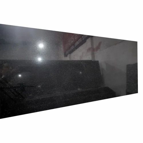 Z Black Granite Slab - 15mm Thickness, Polished Surface, Rectangular | Water Absorption No, Various Sizes