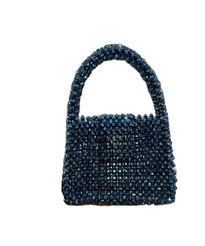 Blue Ladies Crystal Bag