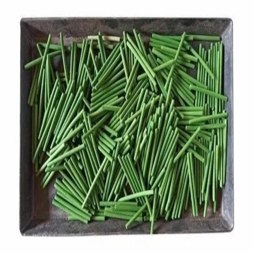 Dry Dhoop Stick - Bamboo, 2.5 Inch, Green | Eco-Friendly, Straight, Indian Incense, Aromatic, Religious