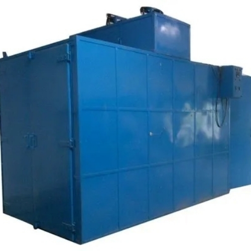 Industrial Paint Baking Oven  - Color: Silver