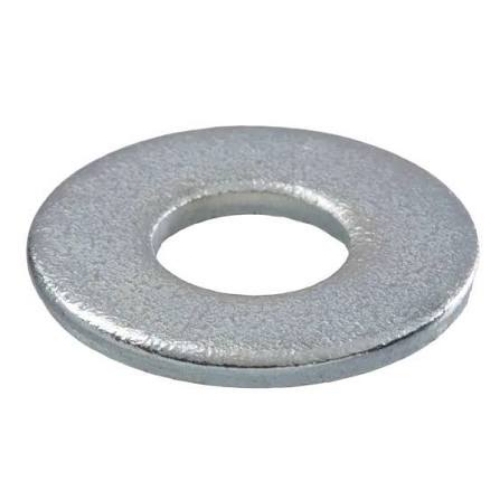 Iron Metal Washer - Iron, 4-22 mm Diameter, Zinc Surface Finish, Silver and Golden Colors, Round Shape