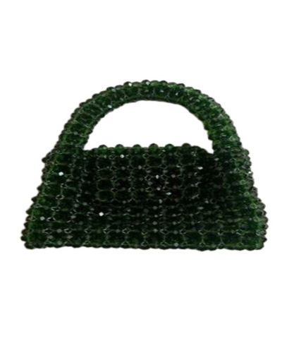Ladies Green Crystal Bag