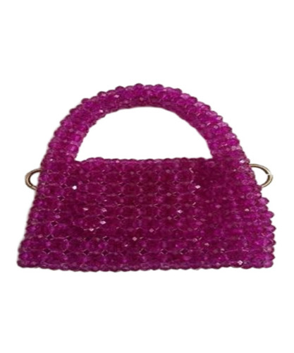 Ladies Pink Crystal Bag
