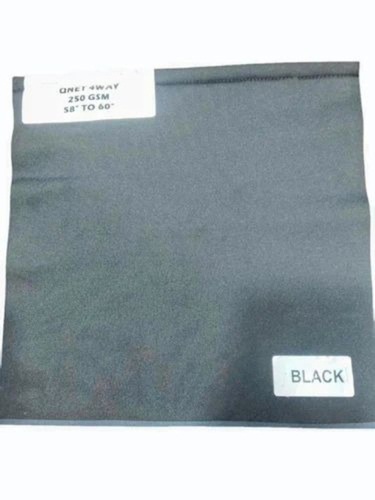 Lycra Fabric - 240 GSM Gray, Soft Smooth Texture | Colourfast, Quick Dry, Tear & Wrinkle Resistant