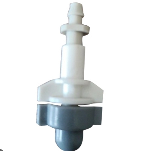 One Way Sprinkler Nozzle - Abs 4mm, White | Industrial Plastic Material, Custom Size