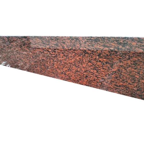 Polished Red Granite Slab