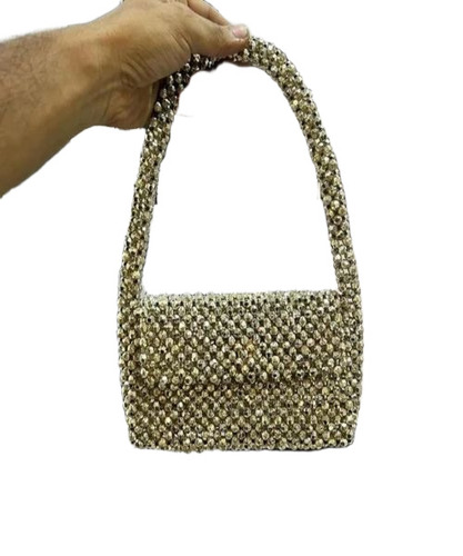 Silver Ladies Crystal Bag
