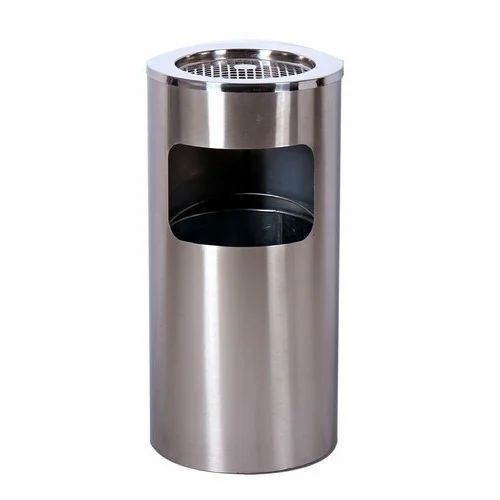 Stainless Steel Side Open Dustbin