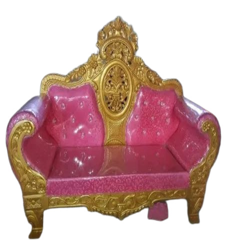 Wedding Wooden Pink Sofa