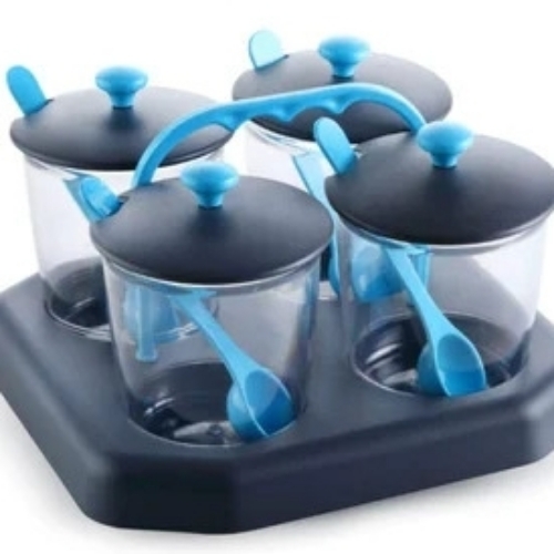 4 pieces spice and pickle set