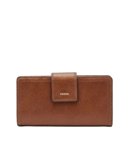 Brown Ladies Leather Wallet - Pure Leather, Standard Size, Brown, Polished Finish, 3 Compartments, Durable and Comfortable