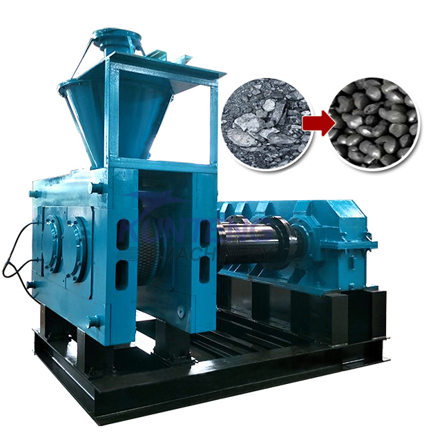Coke Powder Horse Manure Charcoal Ball Press Machine - Briquette Size: Customized