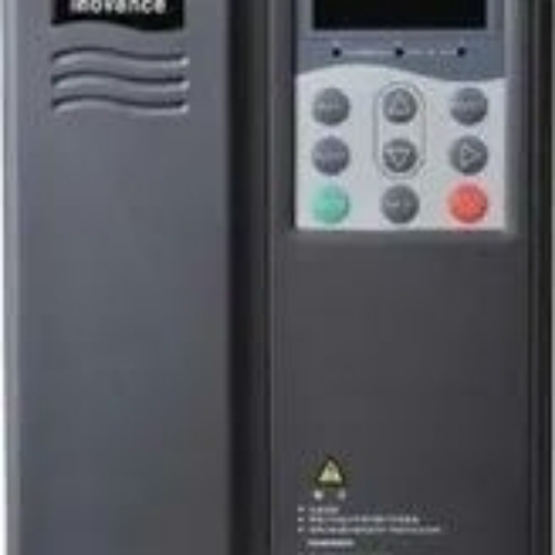 Inovance Md310 Ac Drives - ABS Material, 128x108x148 mm, Black, 7.5-400 kW Motor Power, 960-2880 RPM, Three-Phase 380-440 VAC, 50 Hz Frequency
